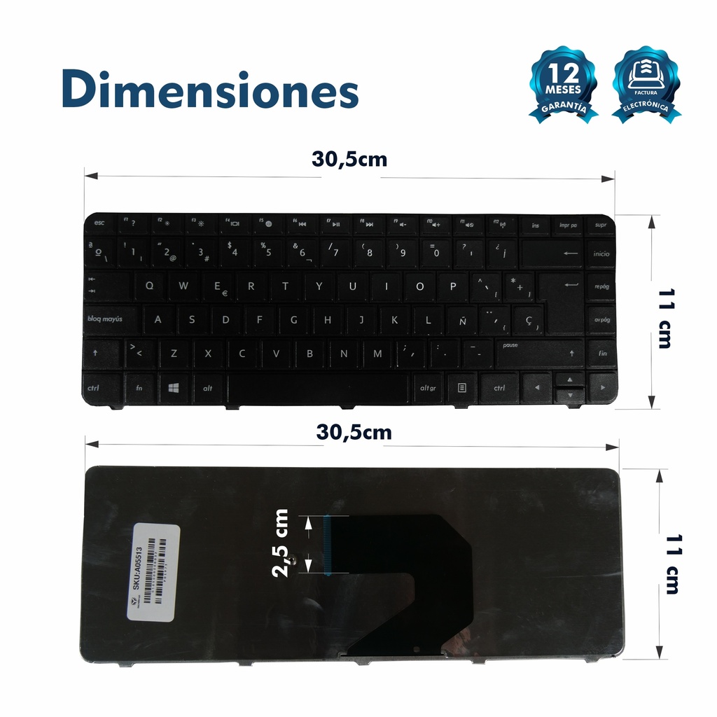 TECLADO PORTATIL HP CQ43 1000 COMPAQ CQ45 Hp 450 HP G4-1000