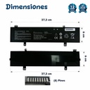 Bateria Asus Vivobook 15 X505ba X505bp X505za B31n1631