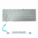 TECLADO ASUS X413 X421 E410 S433 VIVOBOOK S14 PLATEADO