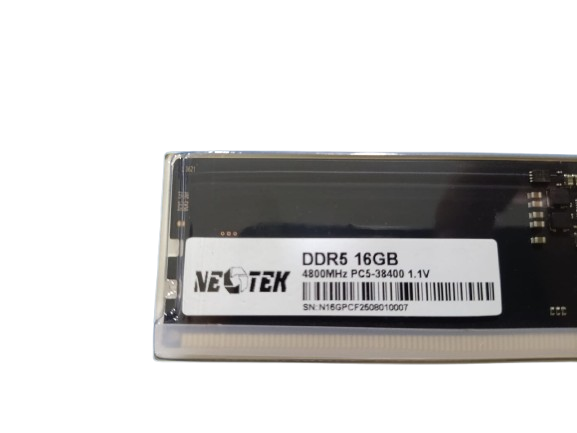 RAM PORTATIL DDR5 16GB 4800MHZ NEOTEK CHIPS MICRON