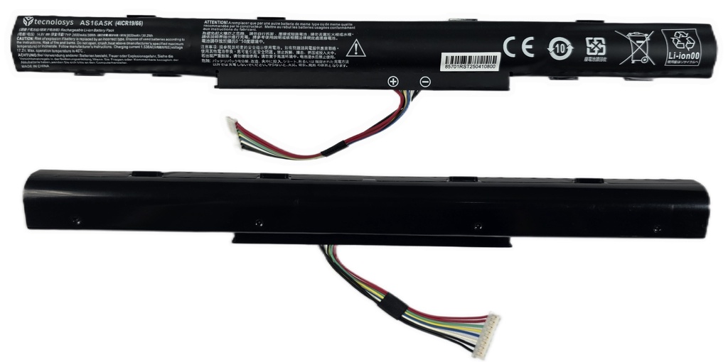 Bateria Acer Aspire E15 E5-475G /E5-476 /E5-575G  523G 14.8V AS16A5K