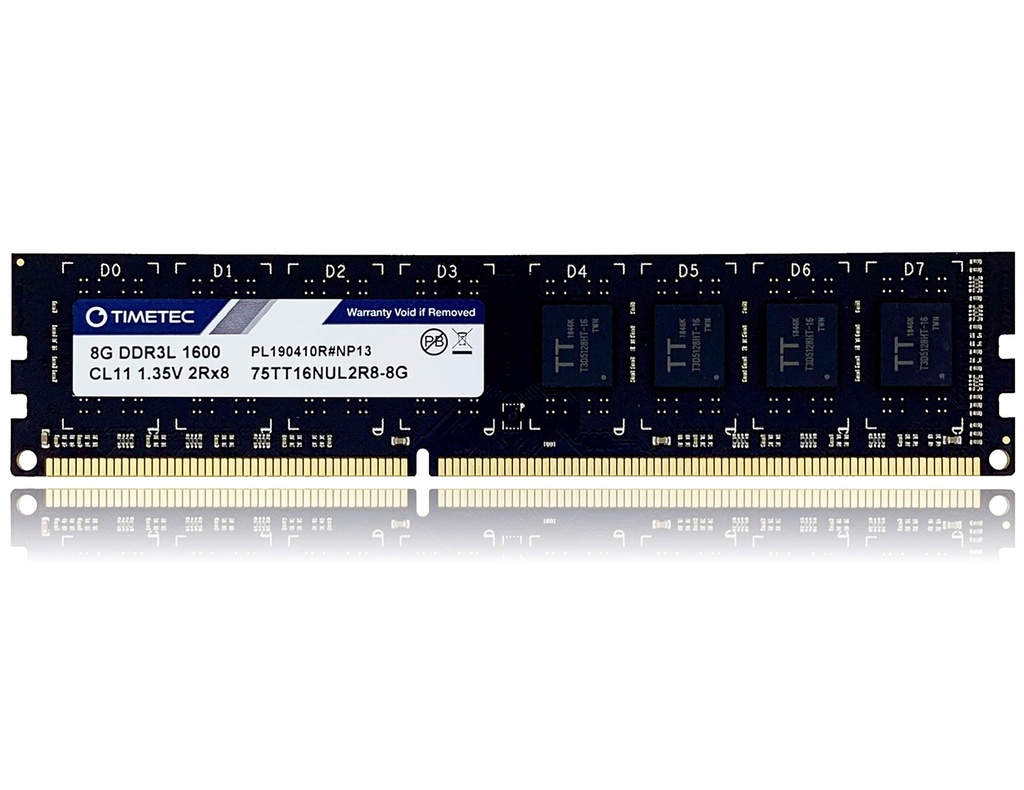 RAM PC DDR3L 8GB 1600MHZ-12800 TIMETEC