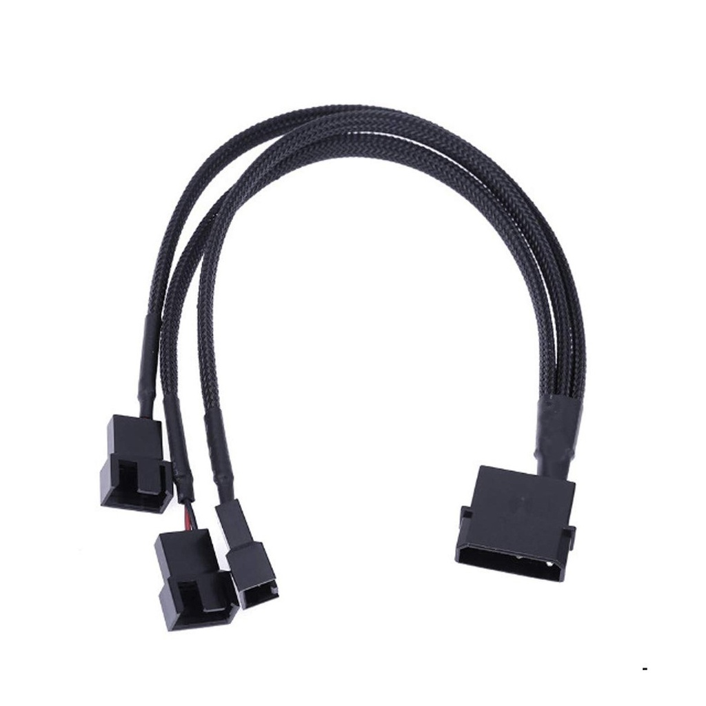 Enchufe Adaptador de hub de 4Pines a 3 Pines