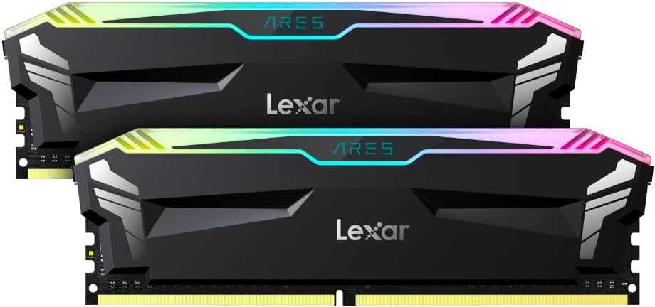 Kit Memoria RAM Lexar ARES RGB 16GB (2 x 8GB) DDR4 3600Mhz