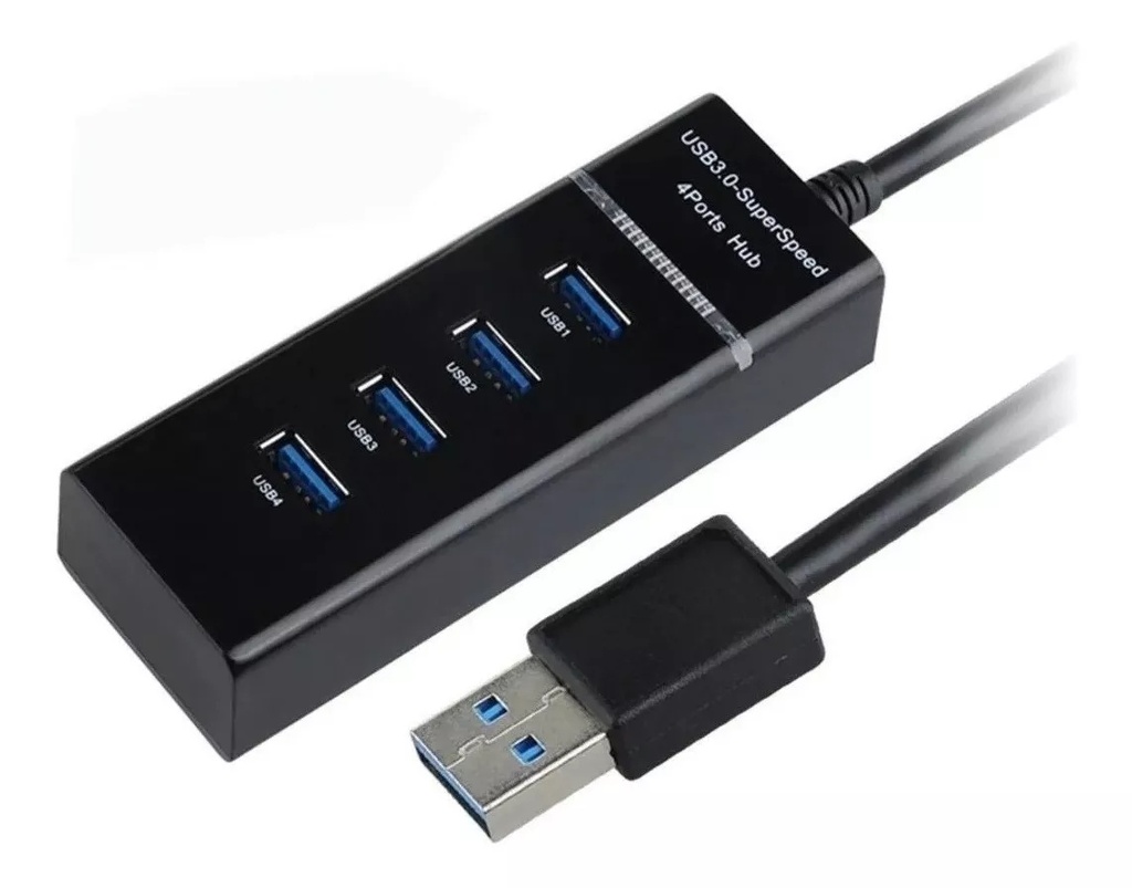 HUB USB 4 PUERTOS 2.0