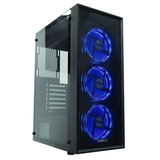 [A9615] CHASIS ATX X3106A RGB UNITEC 3 FAN