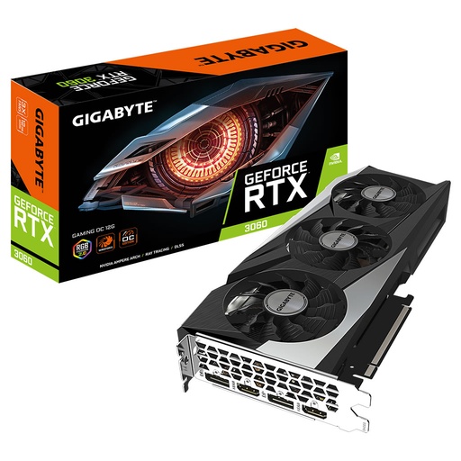 [GIGA123] TARJETA VIDEO GIGABYTE GAMING OC RTX 3060 GDDR6 12GB