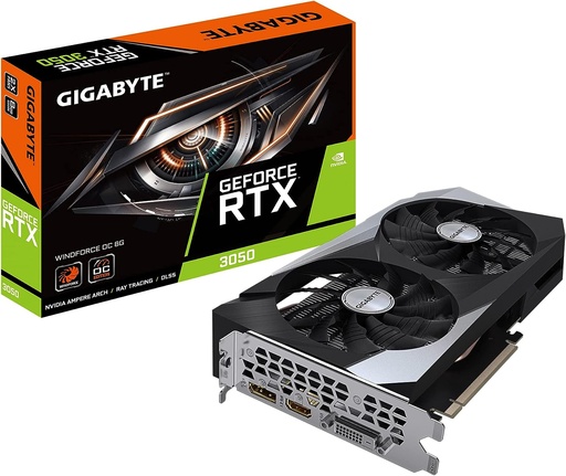 [K98741] Tarjeta Video GeForce RTX 3050 WINDFORCE OC 8G GIGABYTE
