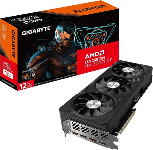 [G7700XT] GIGABYTE Tarjeta gráfica Radeon RX 7700 XT Gaming OC 12G