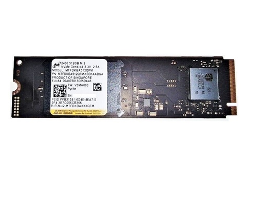 [M1234] Disco SSD M.2 NVME 512GB Samsung / Sk hynix (Open Box)