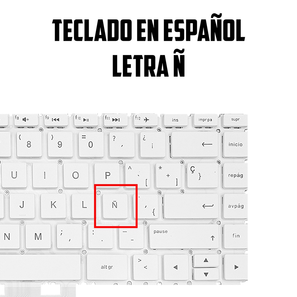 TECLADO HP 14-BS 14-BP 14-BW 14-CF  BLANCO