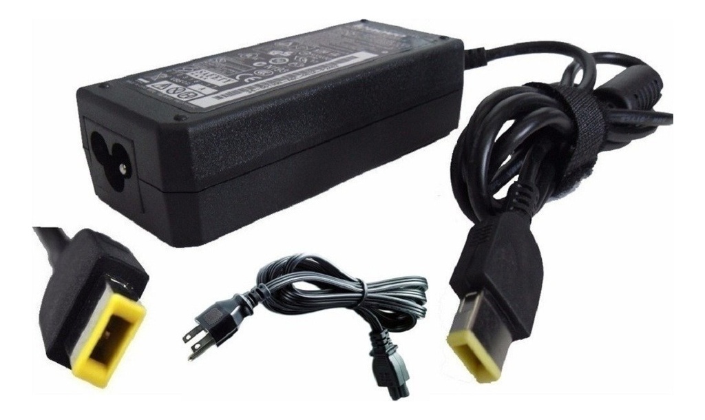 CARGADOR PORTATIL LENOVO 20V 2.25 AMP USB HOMOLOGADO