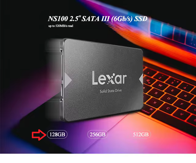 SSD 128GB lNs100