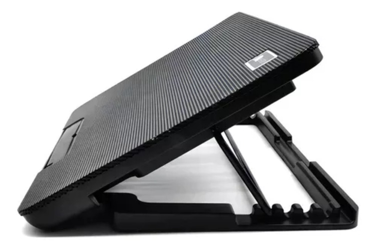 Base Refrigerante Doble Ventilador A2 | Silencioso | 2 Usb Color Negro