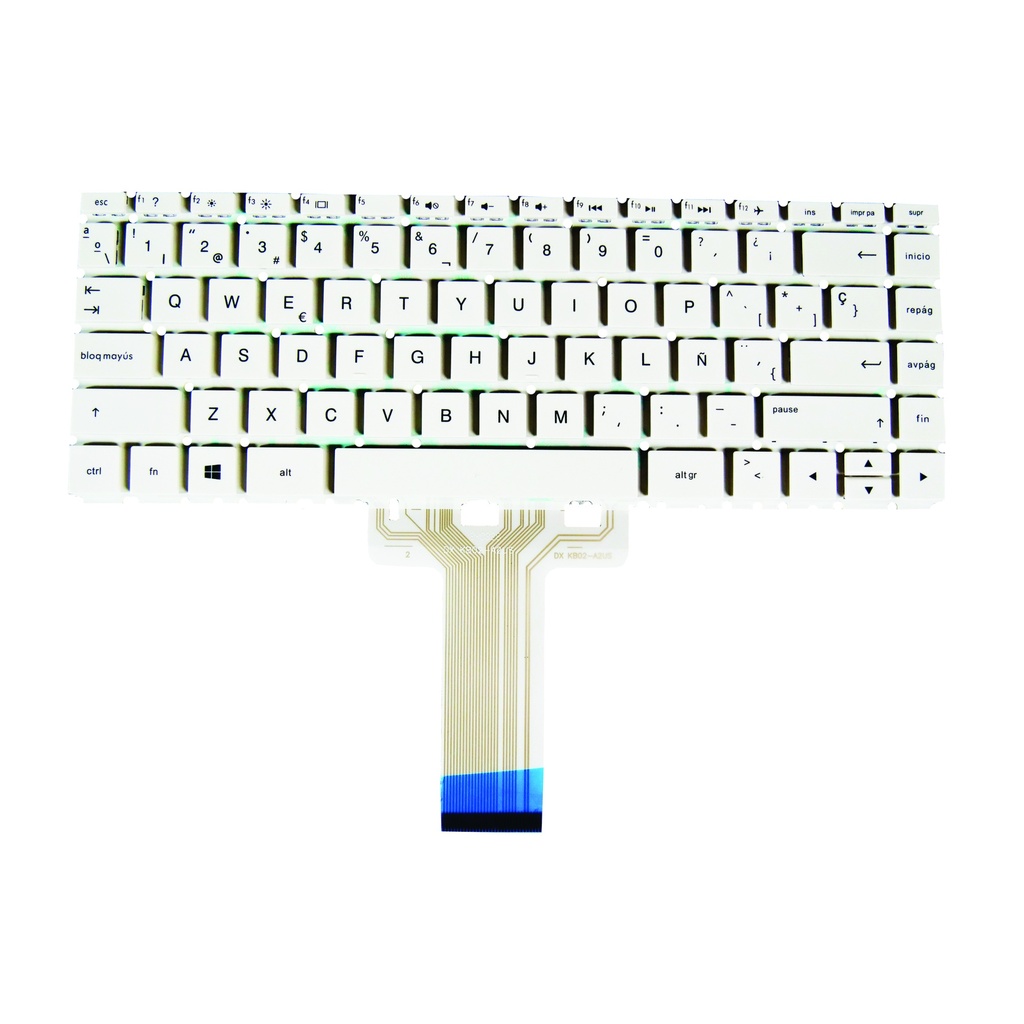 TECLADO HP 14-BS 14-BP 14-BW 14-CF 14-CK 14-BK  BLANCO