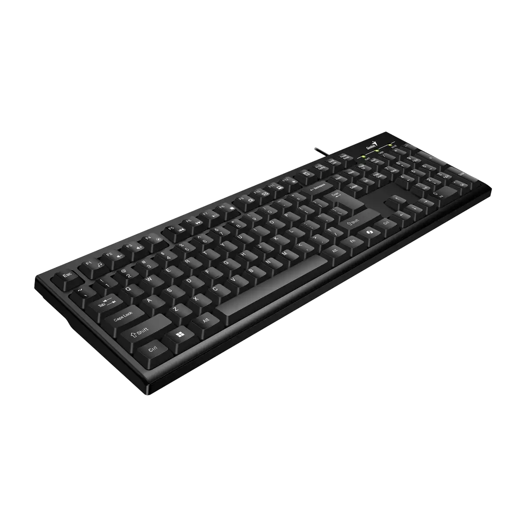 Teclado Genius Smart KB-100 USB Negro Resistente a Liquidos