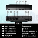 NVME CPU HP DESKTOP 440 G9 INTEL CORE i5-12500T RAM DDR4 16*1 M.2 NVME 256GB LICENCIA WINDOWS 11 PRO