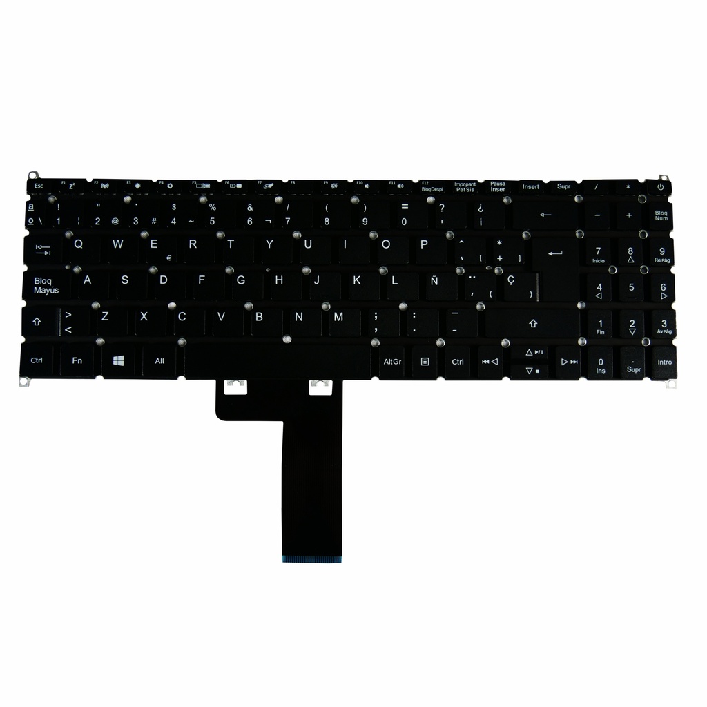 Teclado Portatil Acer Aspire 3 A315-54 A315-56-34SM A315-42 A315-42G A315-43 A315-42 A315-55 SF315 A315-23G CON POWER