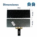 Teclado Hp 14-BS 14-BP 14-BW 14-BA 14-CF 245 G6 240 G6 NEGRO