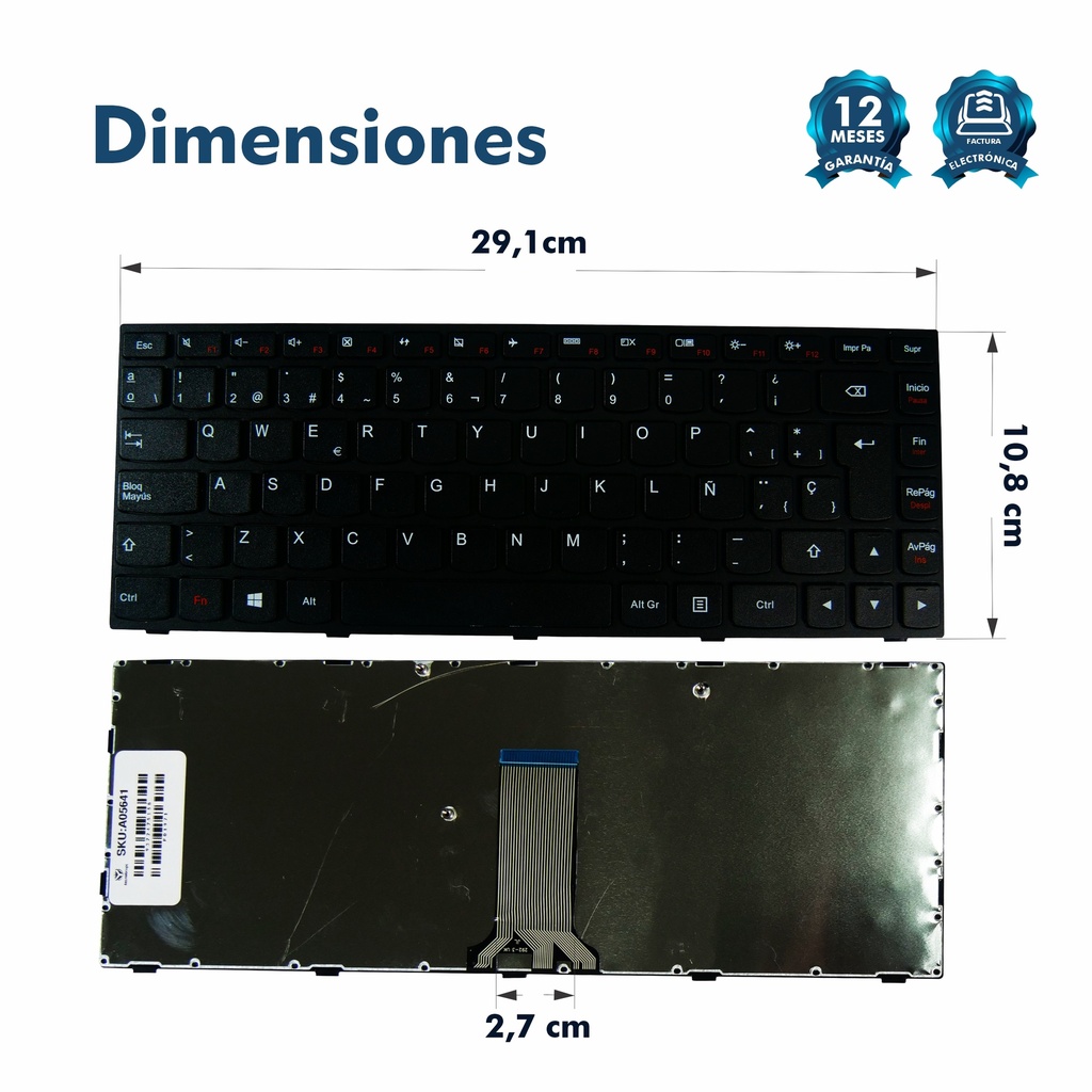 Teclado Portátil Lenovo B41-30 / G40-30 / Z40-70