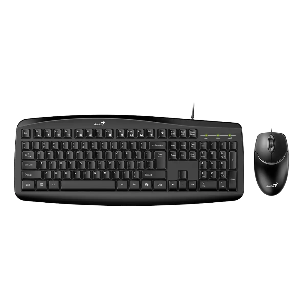 Combo alámbrico Mouse Teclado Genius Smart KM-200