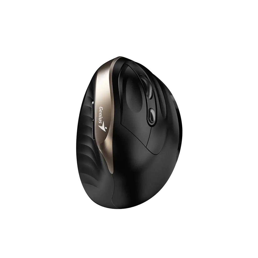 Mouse Genius Ergonomico  8250 Dorado Inalambrico