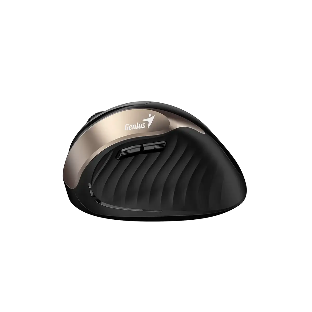 Mouse Genius Ergonomico  8250 Dorado Inalambrico