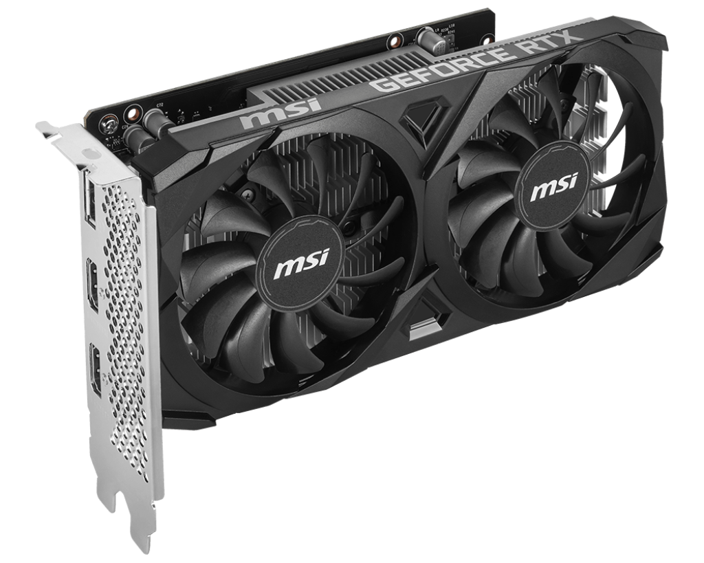 TARJETA DE VIDEO MSI RTX 3050 VENTUS 2X GDDR6 6GB