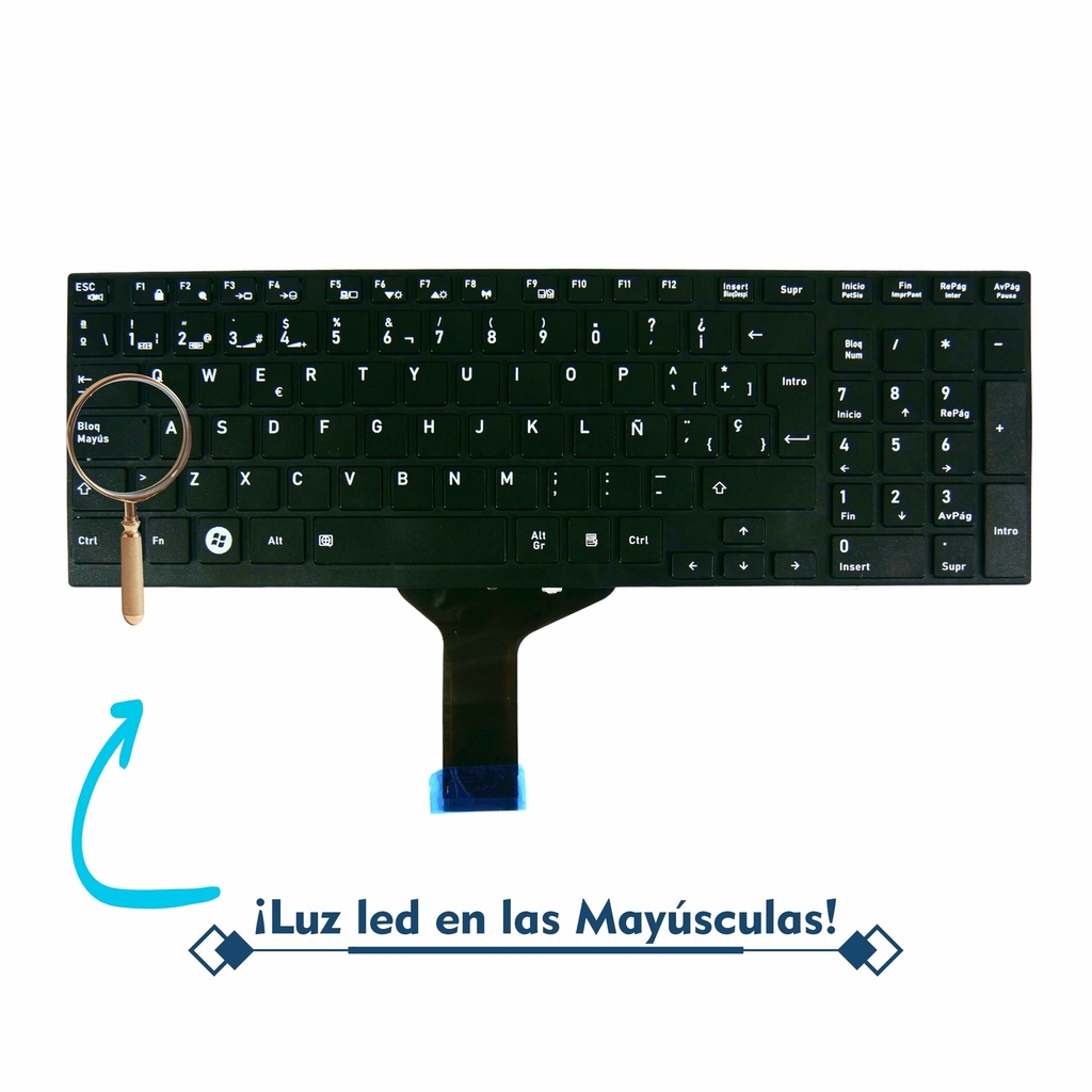 TECLADO PORTATIL TOSHIBA A665/A660D/A665/A665D MOD