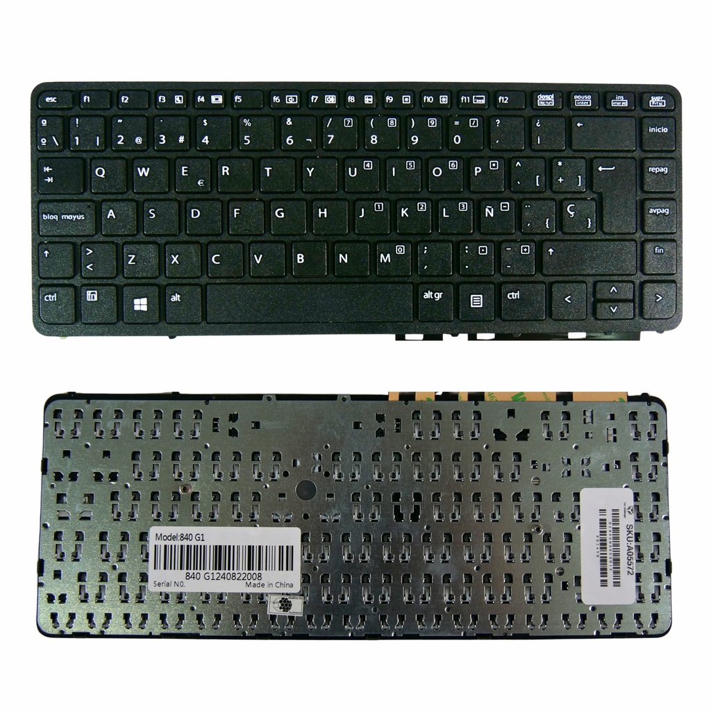 Teclado Compatible HP 840 G2, 850 G2, 840 G1, 850 G1 Español