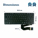 Teclado Compatible HP 840 G2, 850 G2, 840 G1, 850 G1 Español
