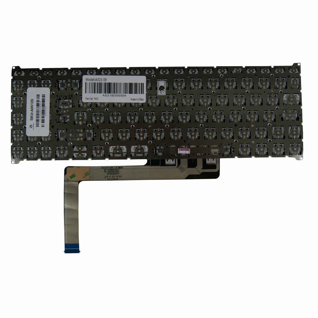 Teclado para Portátil Acer A315-59 A515-57 A715-51 A515-57t N22C6