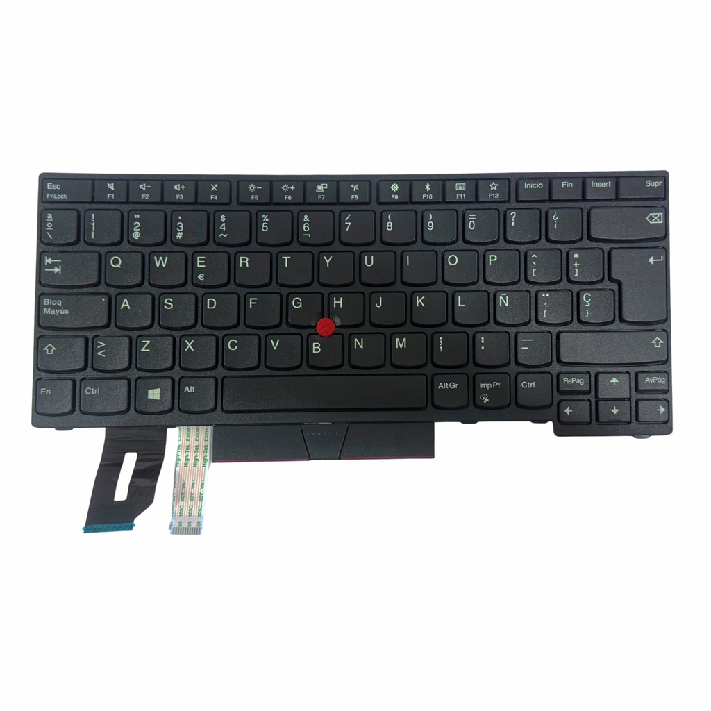 TECLADO PORTATIL LENOVO THINKPAD E480 L480 L380 E490 YOGA T480 T480S T490 NEGRO