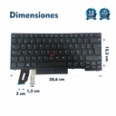 TECLADO PORTATIL LENOVO THINKPAD E480 L480 L380 E490 YOGA T480 T480S T490 NEGRO