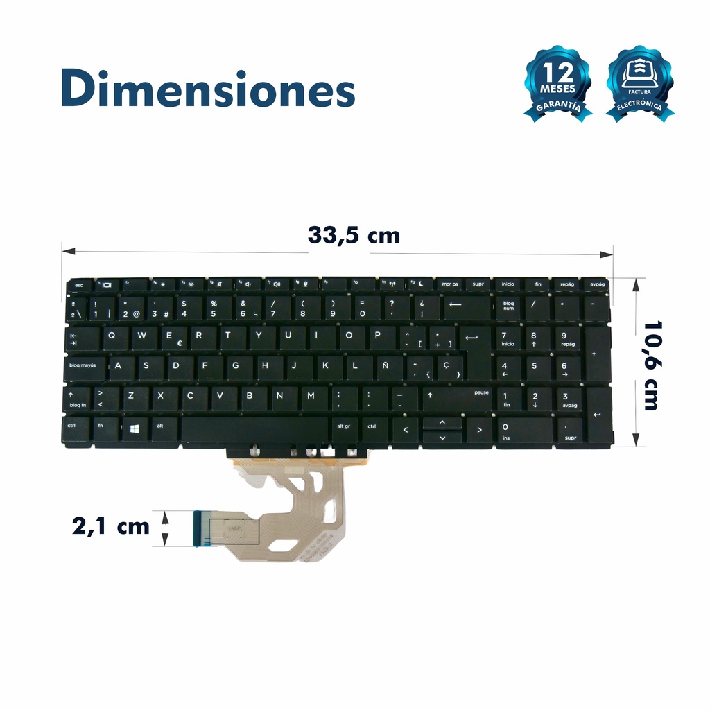 TECLADO HP TECLADO HP PROBOOK 450 G6 455 G6 450R G6 450 G7