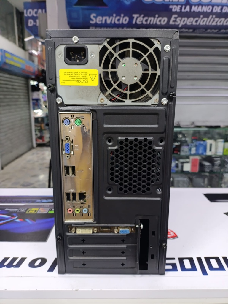 CPU ALFATEK AMD Phenom II X6 1055T 2.80GHZ B.ASROCKE N68-VS3 UCC RAM DDR3 16GB SOLIDO 480GB T.V 5450 DDR3 1GB