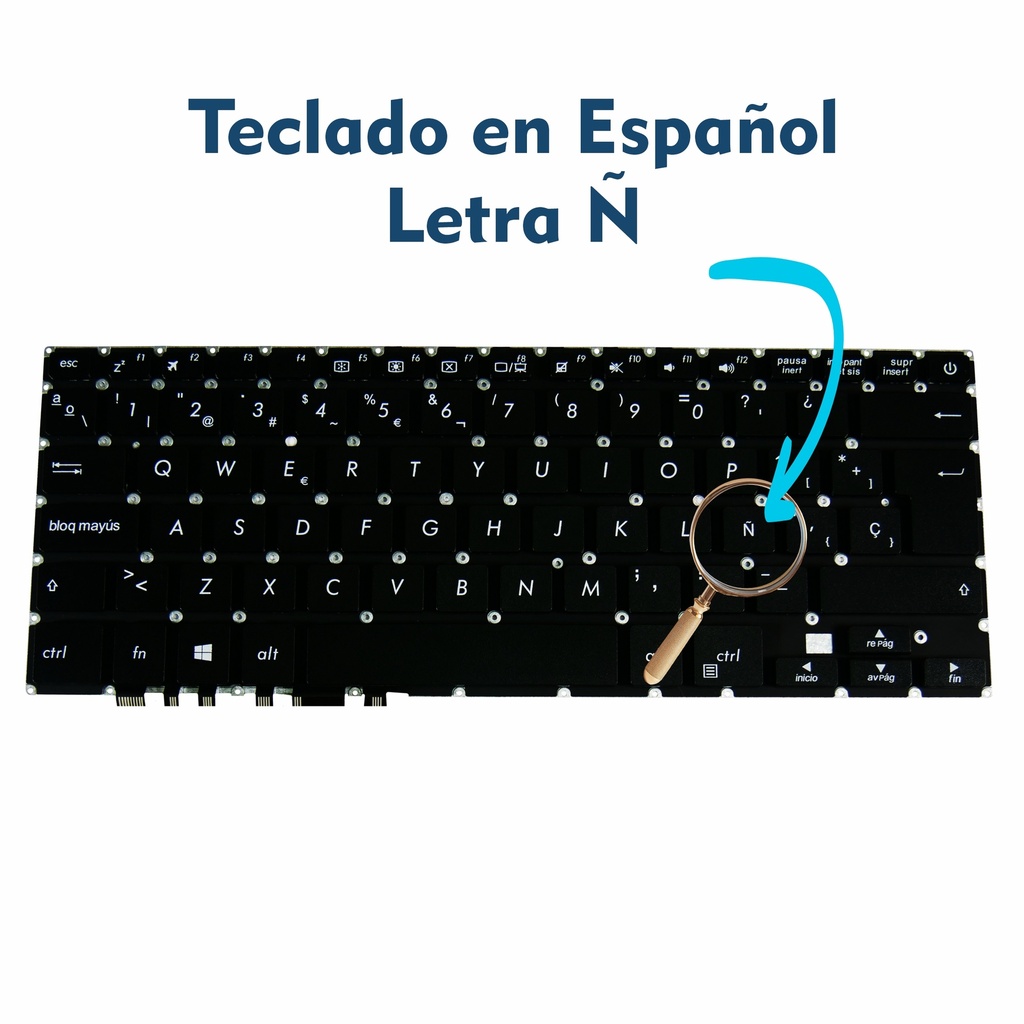 TECLADO PORTATIL ASUS X407 X407U X407M X407MA X407UA X407UF
