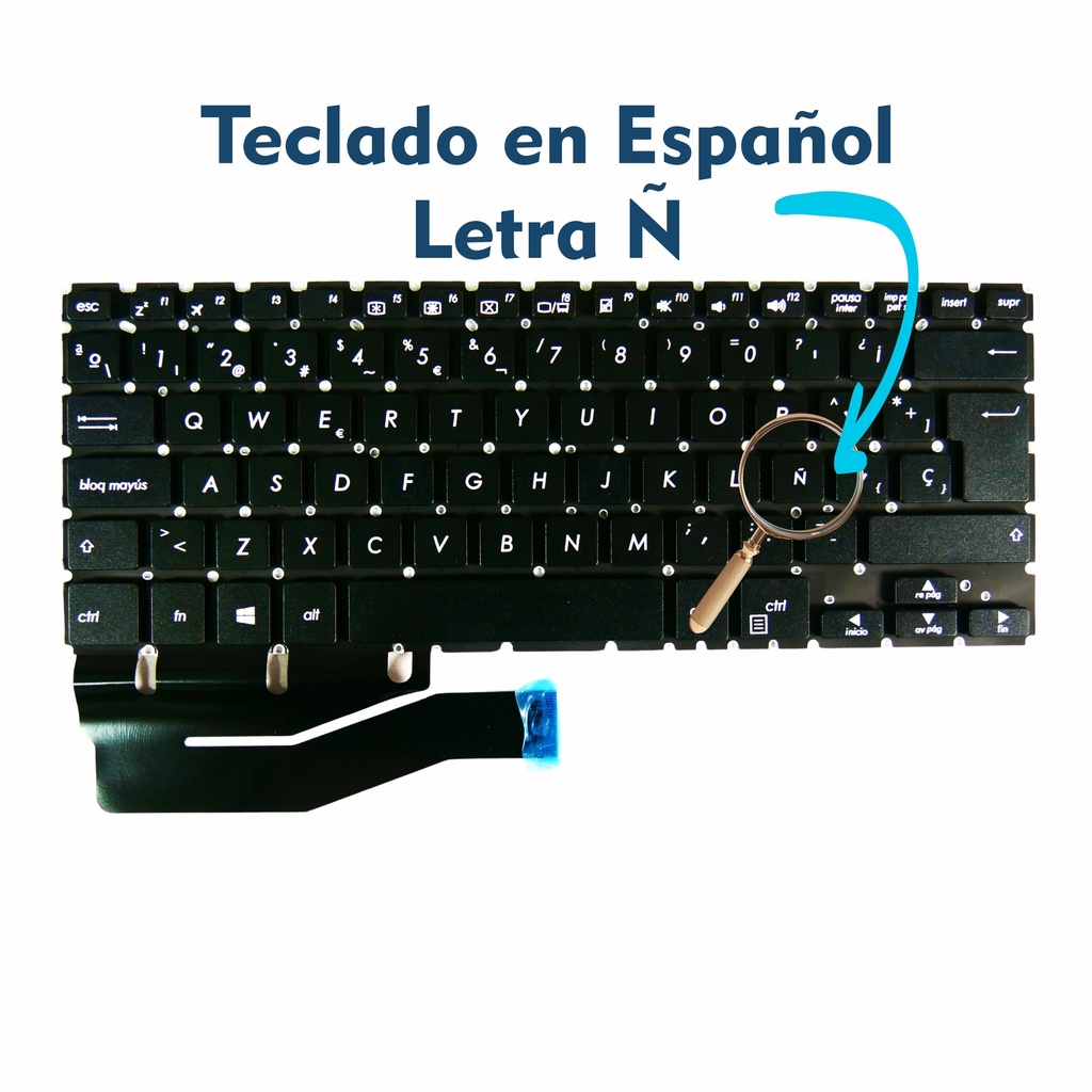 TECLADO PORTATIL ASUS Flip 14 Tp410 Tp410u Tp410ua Tp410uf Tp410ur