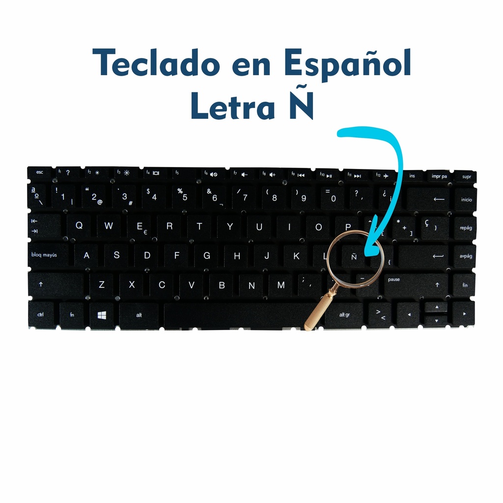 TECLADO HP 14-DA 14-CE 14-CK 14-CD X360 14-CM 240-G7 245-G7 246-G7 NEGRO