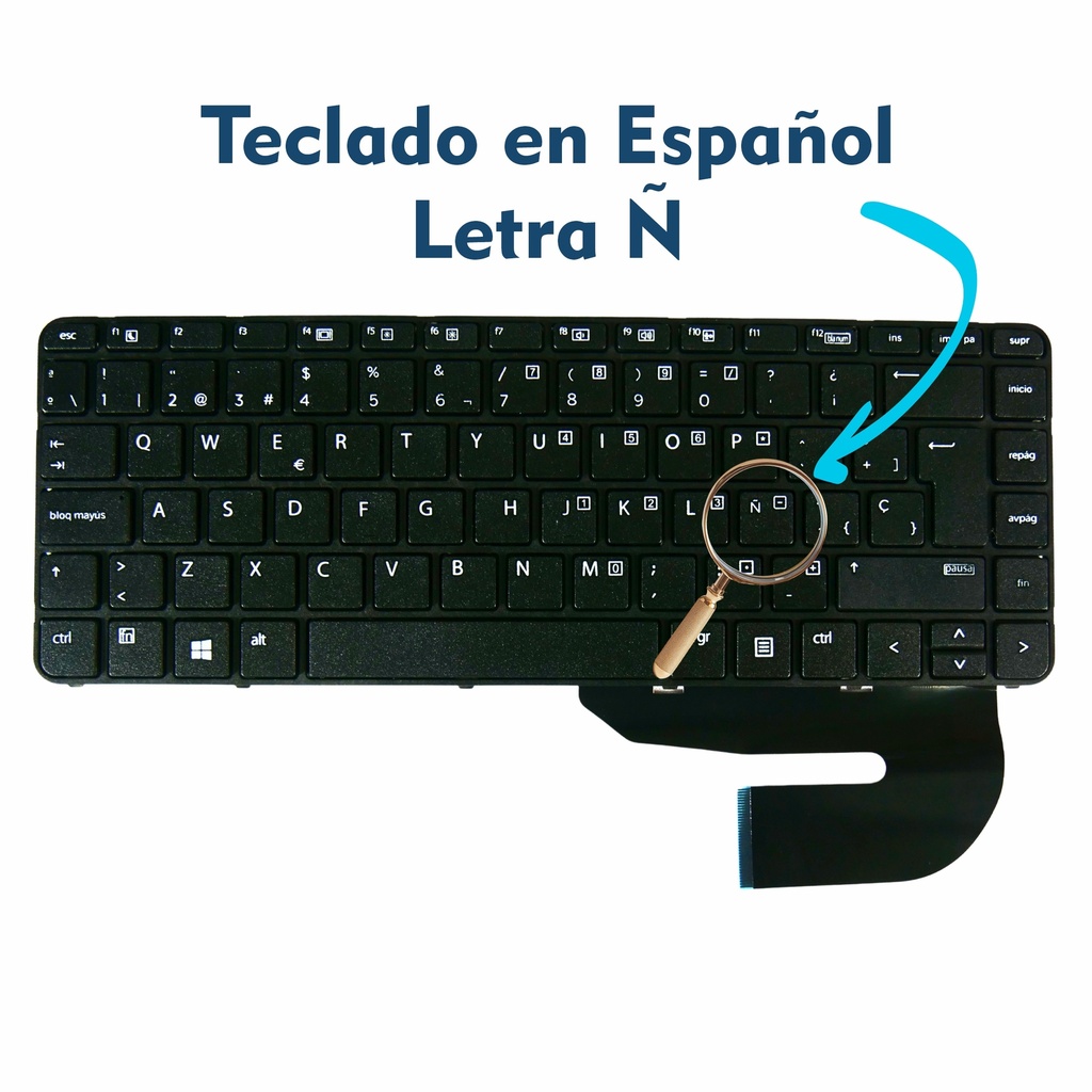 TECLADO HP 745-G3, 745-G4, 840-G3, 840-G4, 848-G3, 848-G4 CON MALLA (NORMAL)