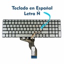 Teclado Portátil HP 15-BS 15-CW 15-BK 15-DA 15-BW 15-DY 15-CD 15-DB 15-BR 15-CB 15-BP 17-BS 17-AK 17-CA 15-CX PLATEADO RETRO