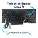 TECLADO PORTATIL LENOVO THINKPAD E480 L480 L380 E490 YOGA T480 T480S T490 NEGRO