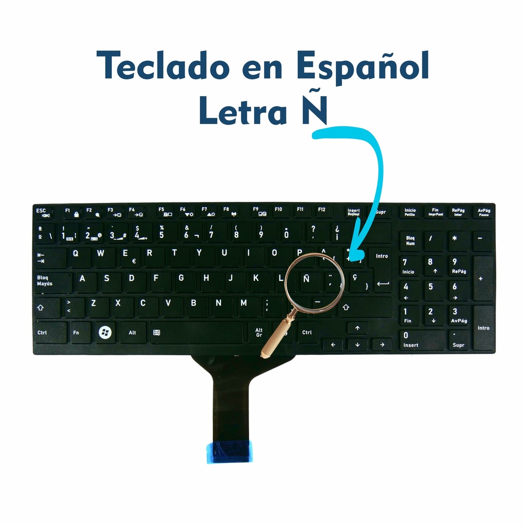 TECLADO PORTATIL TOSHIBA A665/A660D/A665/A665D MOD