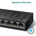 Tp-link Ls1008g Switch Escritorio Litewave 8 Puertos Gigabit