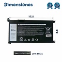 BATERIA DELL YRDD6 5481 5490 5481 5482 5485 5491 5493 5584 5593 5590 Vostro 5481 5581 5490 5590 0YRDD6 1VX1H 01VX1H