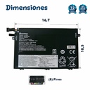 BATERIA LENOVO THINKPAD E480 E485 E495 E580 E585 E490 E590 R480 R580 E14 E15