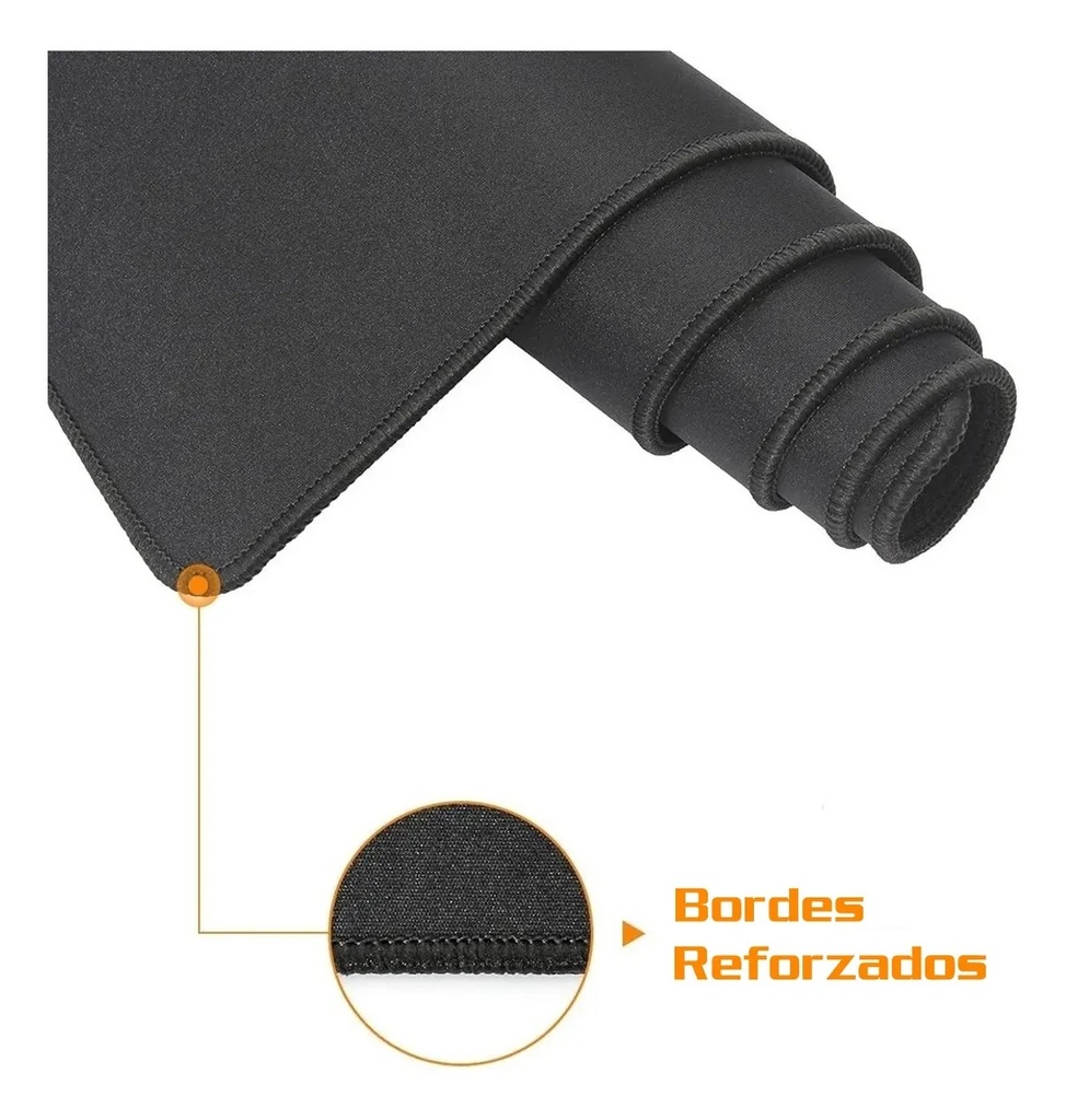 Combo Teclado y Mouse Logitech MK235 + Pad Mouse 80x30cm Negro