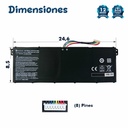 Batería Acer AC14B18J E3-111 E3-112-C30G V3-111 (11.4V-25WH)