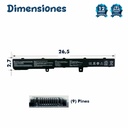 Batería Asus x451c x451 X551M / X551MA / D550M