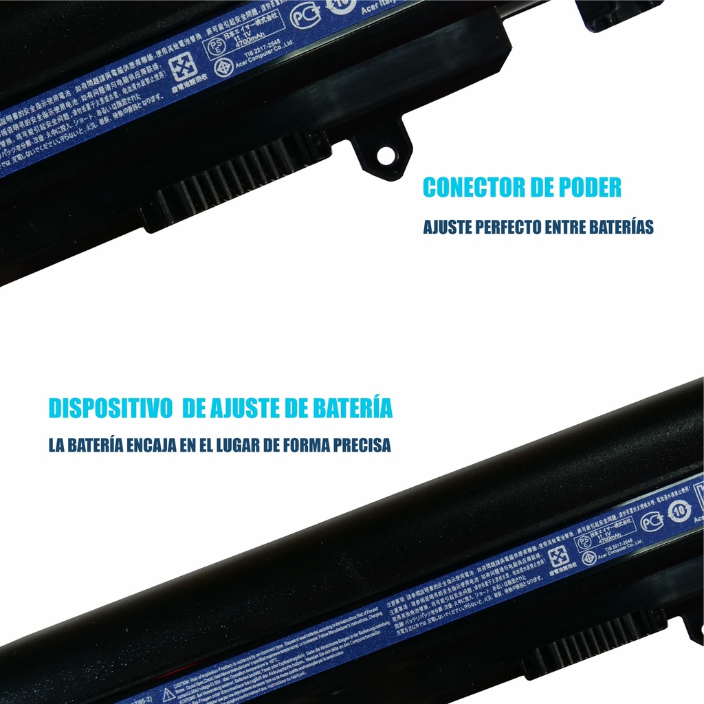 Batería Acer E14 E15 E5-411 E5 571/ E5 572G  / E5 571PG / E5-471 ORIGINAL